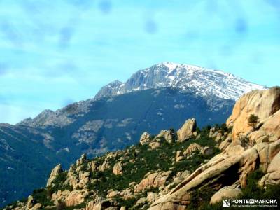 Gran Cañada-Cerro de la Camorza; senderismo por europa puente septiembre parque natural sierra norte